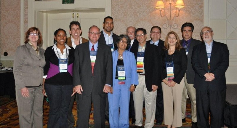FMDA- Oct. 2011 136.jpg - Newly elected FMDA officers and board members pose for a group shot.